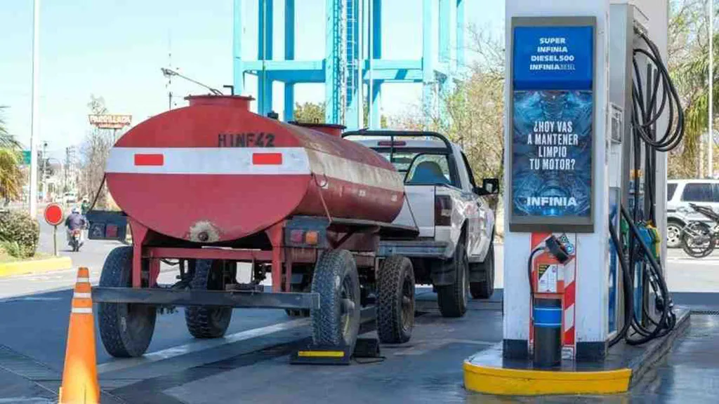gasoil combustible carga