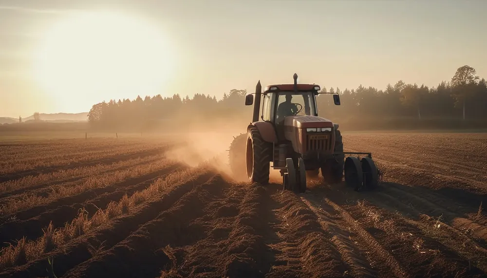 farmer-working-outdoors-harvesting-wheat-sunset-generated-by-ai-1-scaled