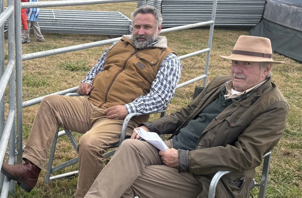LUCAS COOK Y SU PADRE HORACIO, EN LA EXPO OTOÑO LIMANGUS 2026